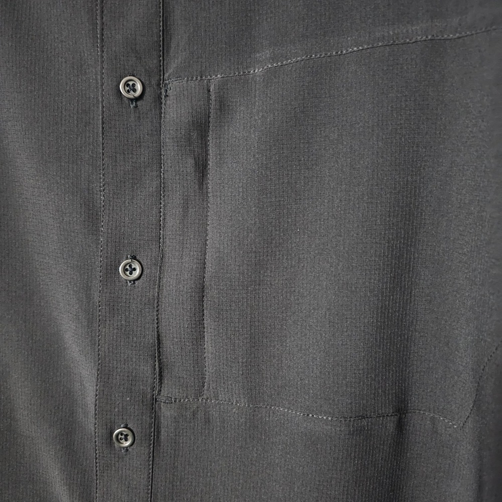 Klim Technical Riding Gear Mens XL Black Short Sleeve Button Down Shirt Paddock - Picture 4 of 7